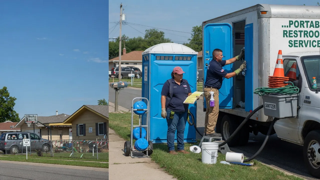 Portable Toilet Rental in East Springfield, OH near me